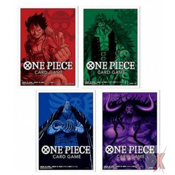 comixrevolution_One Piece Card Game - Official_Sleeve_1_Assorted_4_Kinds_Sleeves