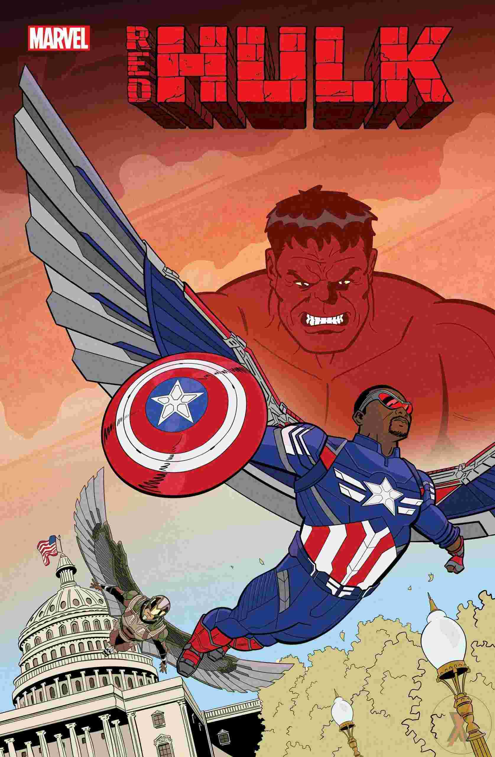 Red Hulk #1 Jacob Edgar Marvel Studios Var