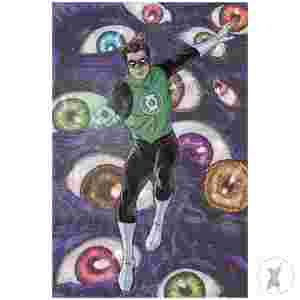 Green Lantern #20 Cvr D Inc 1:25 Michael Allred Card Stock Var