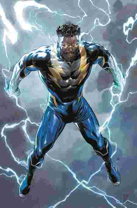 Black Lightning #4 Cvr C Ryan Benjamin Black History Month Card Stock Var