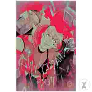 Harley Quinn #48 Cvr E Inc 1:25 Bailie Rosenlund Card Stock Var