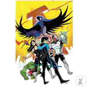 Titans #20 Cvr C Rob Guillory Card Stock Var