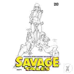 Savage Tales Winter 2025 Sp #1 Cvr F 10 Copy Incentive Linsner Li
