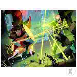 Dc Vs Vampires World War V Darkness And Light #1 (One Shot) Cvr B Edwin Galmon Connecting Card Stock Var