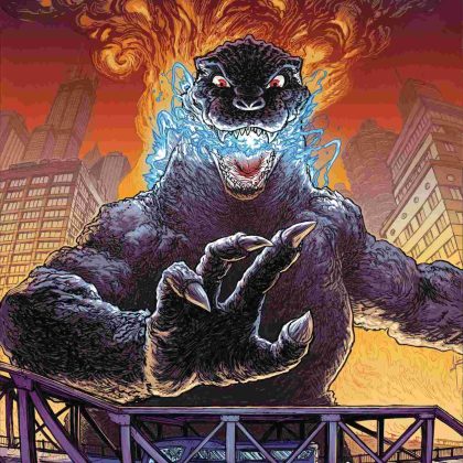 Godzilla Vs America Chicago #1 Cvr A Browne