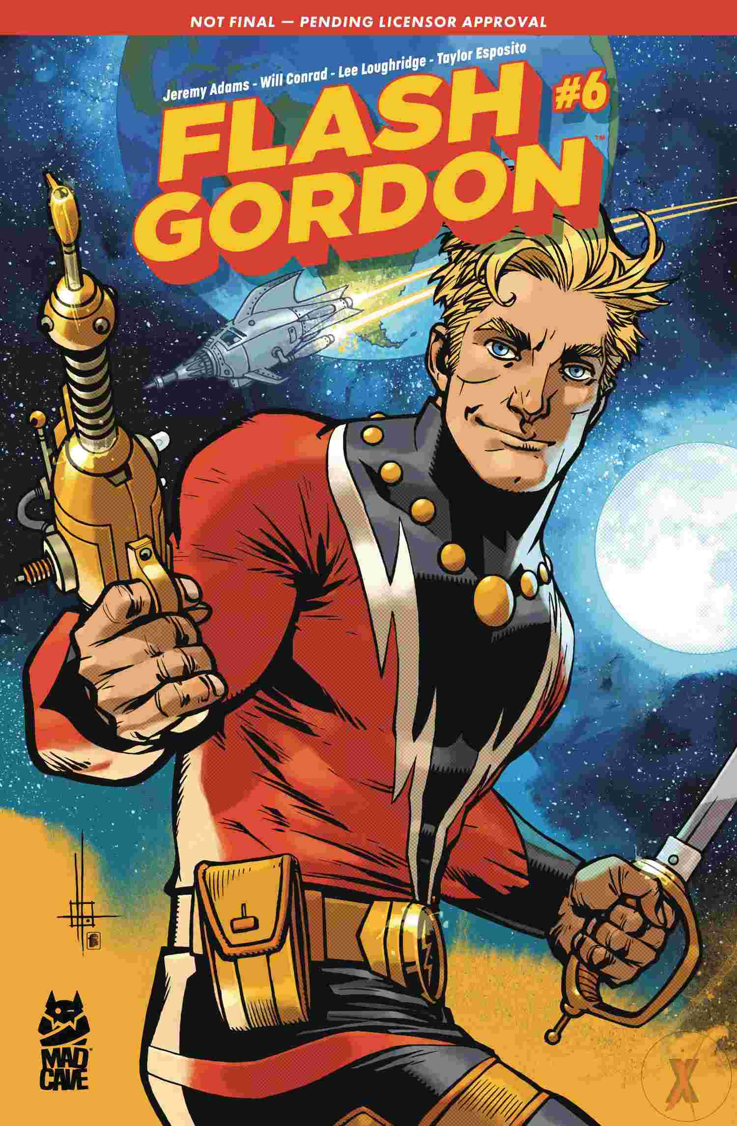 Flash Gordon #6 Cvr B Zach Howard Homeworld