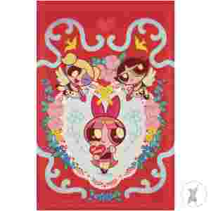 Powerpuff Girls Valentines Kissy Face Sp #1 Cvr F 20 Copy In