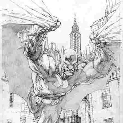Batman #158 Cvr O Inc 1:250 Jim Lee Pencils Virgin Card Stock Var