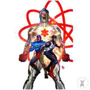 Justice League The Atom Project #3 (Of 6) Cvr B Dave Wilkins Card Stock Var