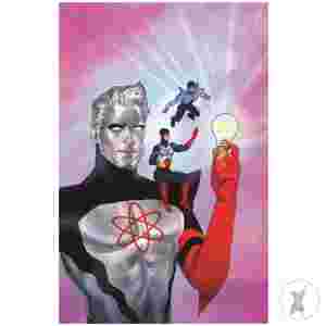 Justice League The Atom Project #3 (Of 6) Cvr C Kevin Wada Card Stock Var