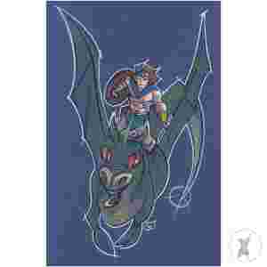 Herculoids #2 Cvr P 15 Copy Incv Rousseau Pastel Art Virgin