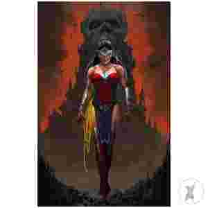 Dc Vs Vampires World War V #7 (Of 12) Cvr B Santa Fung Card Stock Var