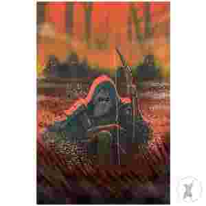 Dc Vs Vampires World War V #7 (Of 12) Cvr C Marguerite Sauvage Card Stock Var