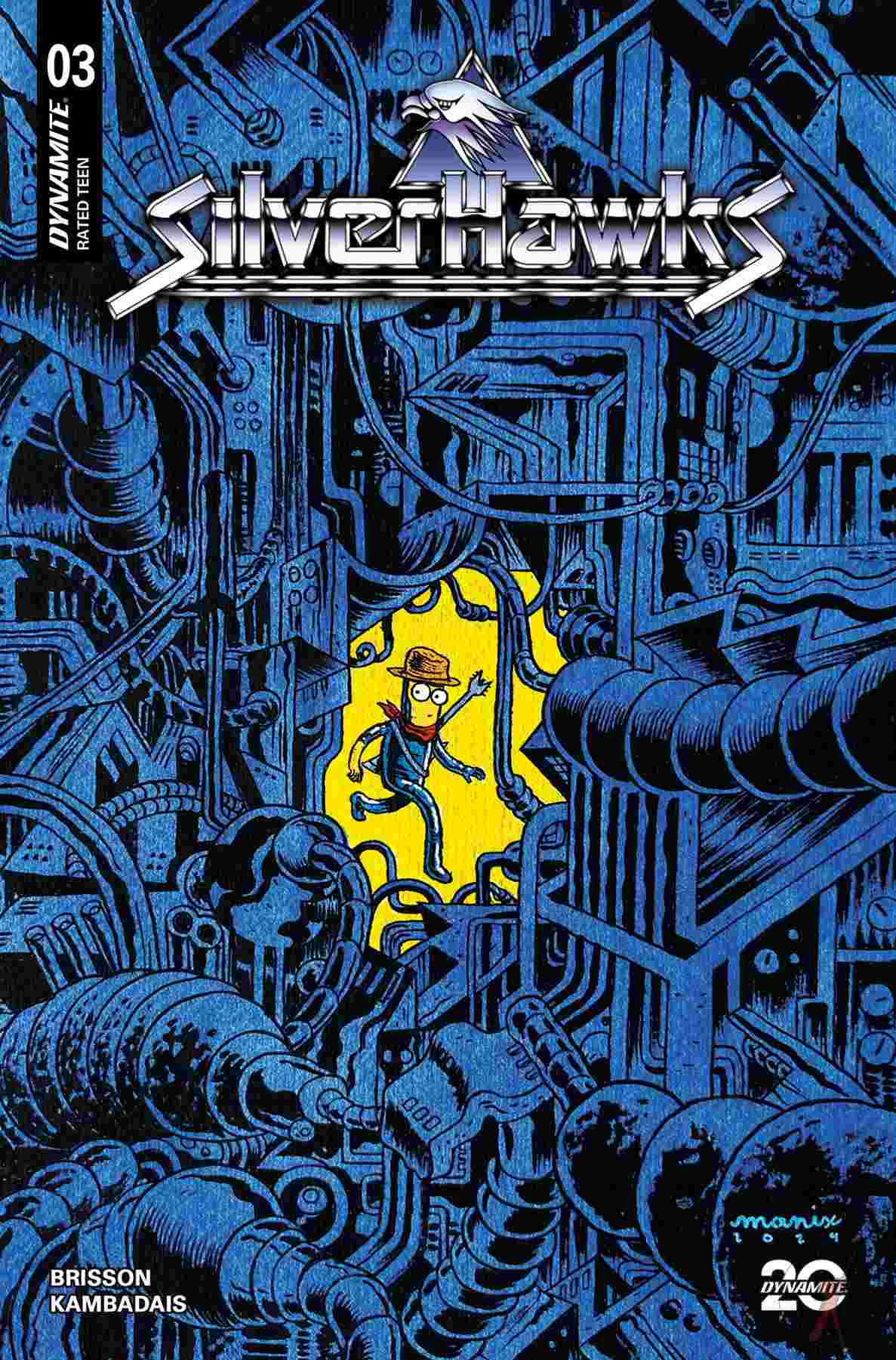 Silverhawks #3 Cvr G Manix (C: 1-0-0)