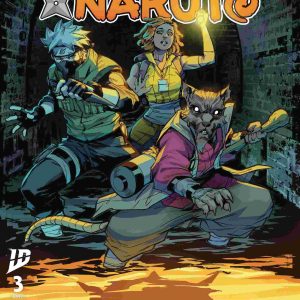 Teenage Mutant Ninja Turtles X Naruto #3 Cvr B Prasetya