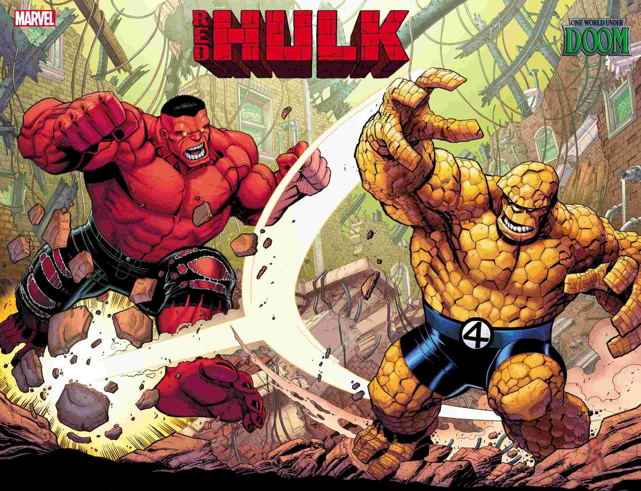 Red Hulk #2 Nick Bradshaw Red Hulk Connect Var