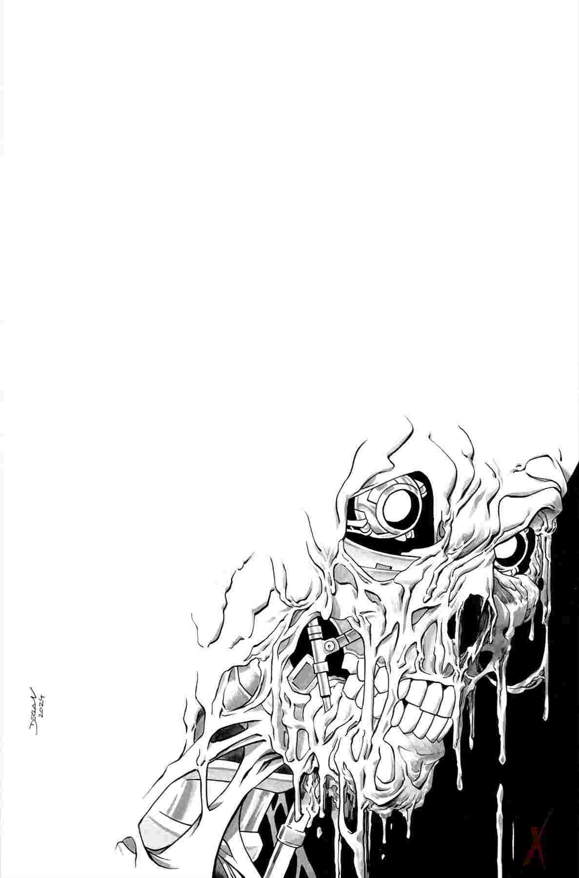 Terminator #6 Cvr L 15 Copy Incv Shalvey Line Art Virgin
