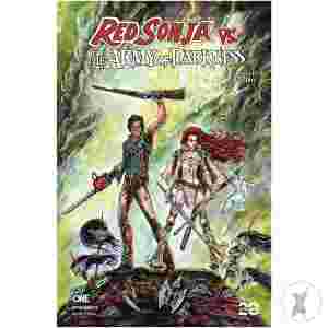Red Sonja Vs Aod #1 Cvr D Jelenic