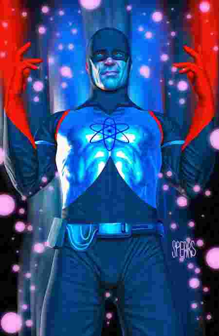 Justice League The Atom Project #4 (Of 6) Cvr B Mark Spears Card Stock Var
