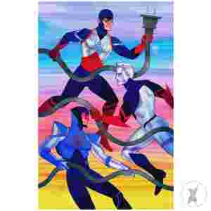 Justice League The Atom Project #4 (Of 6) Cvr C Kevin Wada Card Stock Var