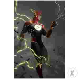 Flash #20 Cvr C Lesley Leirix Li Card Stock Var