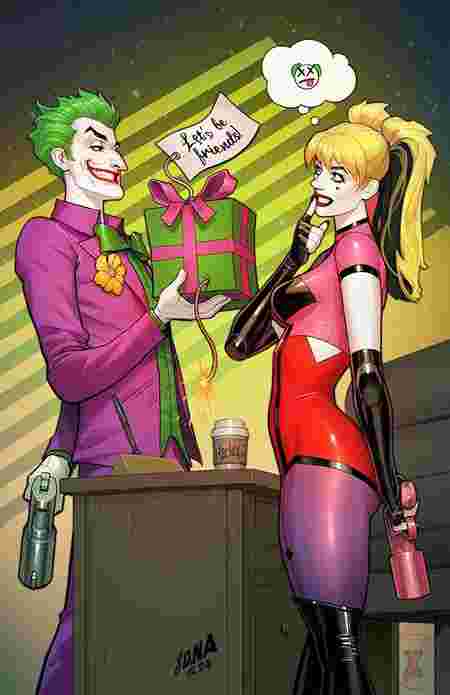 Harley Quinn #50 Cvr D David Nakayama April Fools Card Stock Var