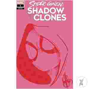 Df Spider-Gwen Shadow Clones #1 Pink Blank Var Haeser Sgn Re