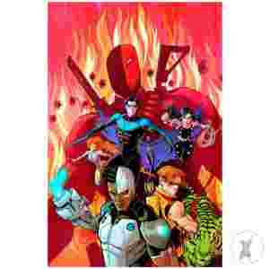 Titans #22 Cvr C Daniel Bayliss Card Stock Var