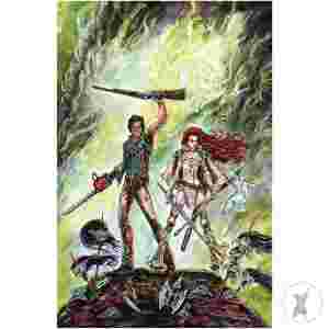 Red Sonja Vs Aod #1 Cvr N 15 Copy Incv Jelenic Virgin