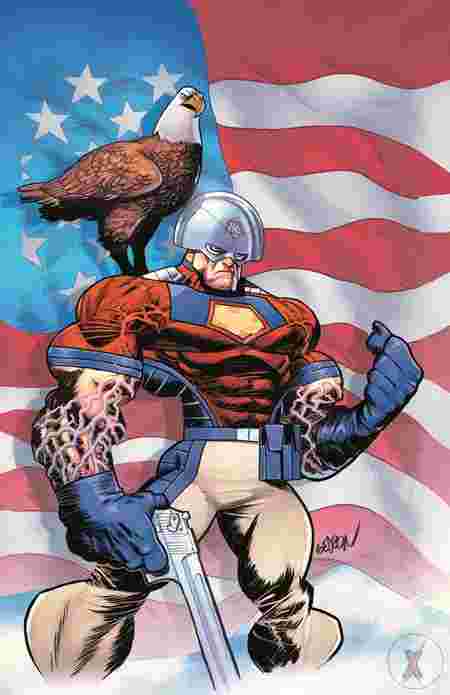Peacemaker Presents The Vigilante Eagly Double Feature #2 (Of 5) Cvr C Juan Gedeon Card Stock Var (Mr)