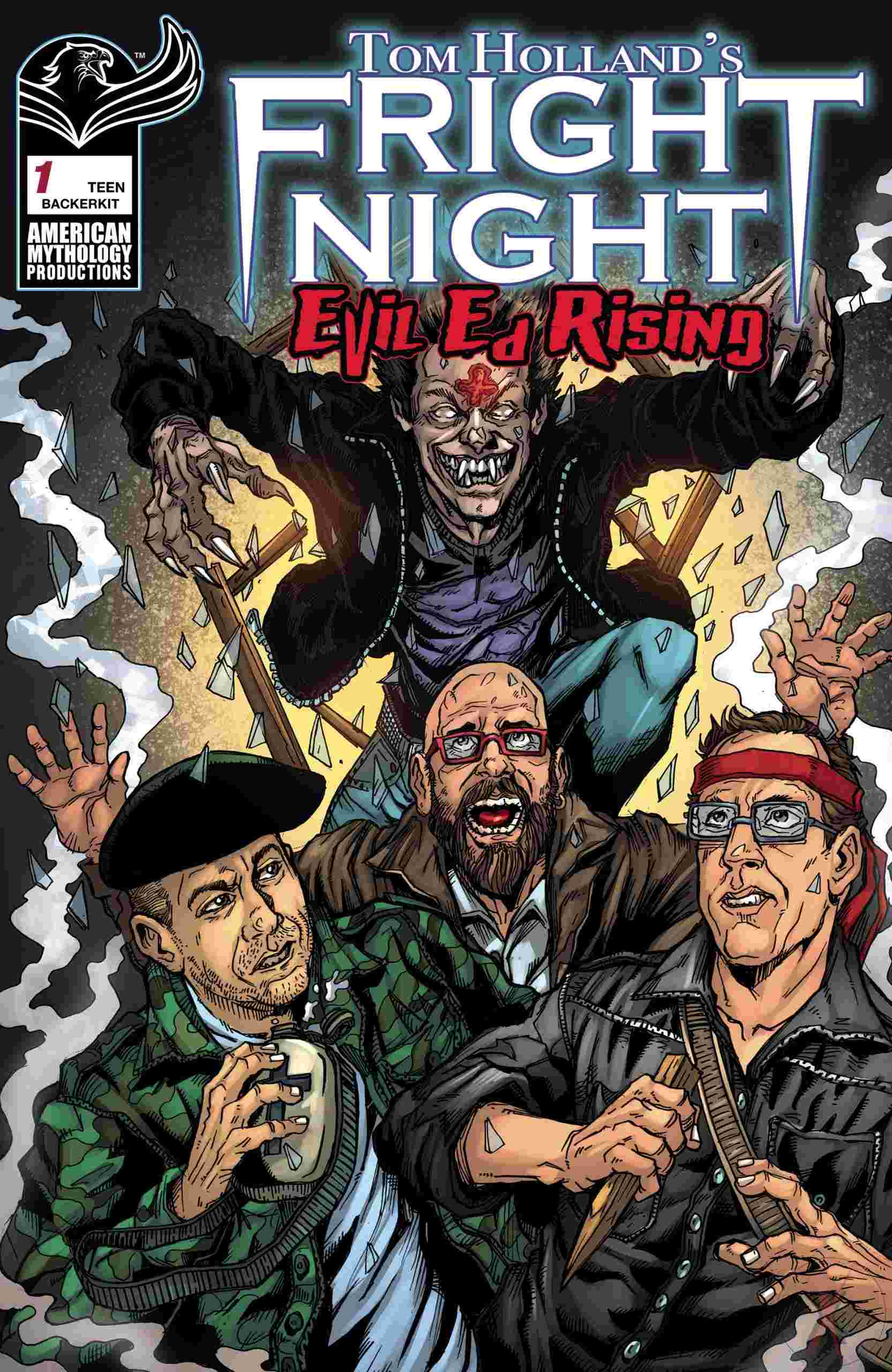 Tom Holland Fright Night Evil Ed Rising #1 Cvr E Backerkit E