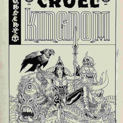 Ec Cruel Kingdom #4 Cvr D 20 Copy Incv Pollina B&W Ed