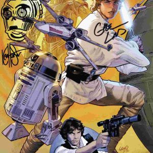 Df Star Wars #1 Df Var Land Sgn & Remarked Haeser Sketch (C: