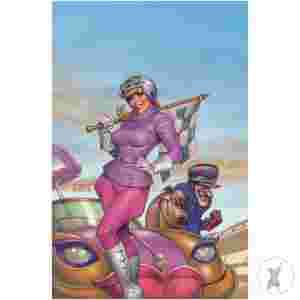 Giant-Sized Wacky Races #1 Cvr E Linsner Metal Premium (C: 1