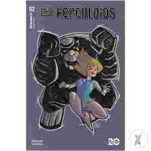 Herculoids #3 Cvr I 10 Copy Incv Rousseau Pastel Art Origina