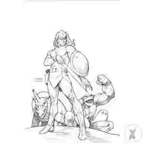 Herculoids #3 Cvr M 15 Copy Incv Linsner Line Art Virgin (C: