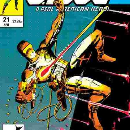 Gi Joe A Real American Hero Silent Missions Edition #21 Cvr D Inc 1:25 Ed Hannigan & Klaus Janson Foil Var