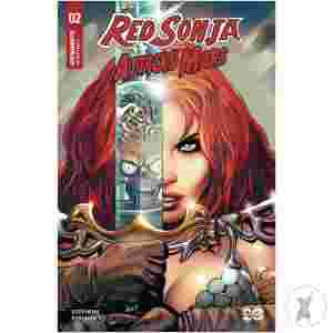 Red Sonja Attacks Mars #2 Cvr C Land