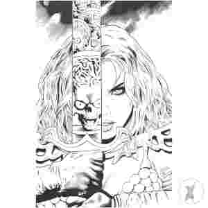 Red Sonja Attacks Mars #2 Cvr F 10 Copy Incv Land Line Art V