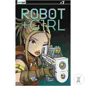Robot + Girl #7 Cvr B  Mike White Holofoil