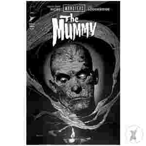 Universal Monsters The Mummy #2 (Of 4) Cvr D Inc 1:25 Ryan Sook B&W Classic Horror Var