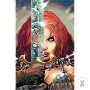 Red Sonja Attacks Mars #2 Cvr H 15 Copy Incv Land Virgin