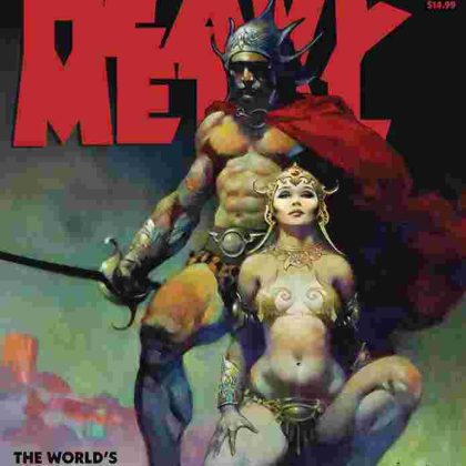 Heavy Metal Magazine #1 Cvr B Frazetta (Mr) (C: 0-1-2)