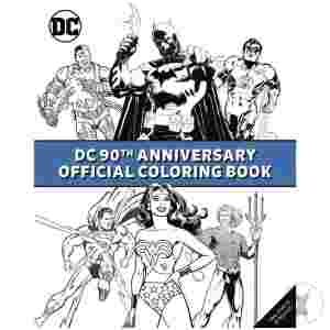Dc Comics 90th Anniversary Off Coloring Book Sc (C: 0-1-1)