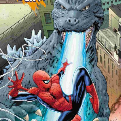 Godzilla Vs Spider-Man #1 25 Copy Incv Greg Land Var