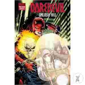 Daredevil Unleash Hell Red Band #4 (Of 5) (Polybag)