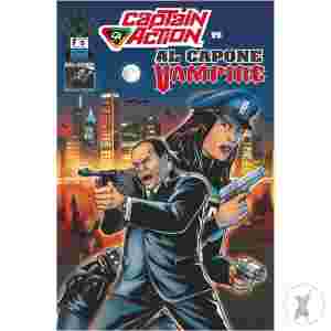 Captain Action Vs Al Capone Vampire #1 Cvr B Brothers Fraim