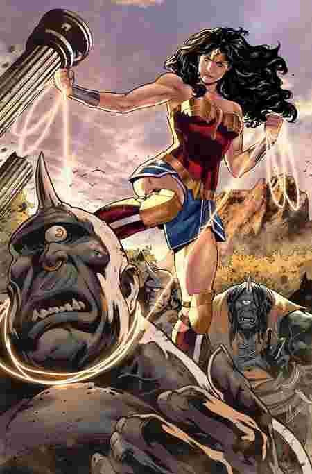 Wonder Woman #21 Cvr D Kris Anka Supersmash-Up Card Stock Var