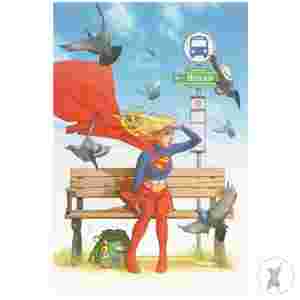 Supergirl #1 Cvr G Inc 1:25 Bilquis Evely Card Stock Var