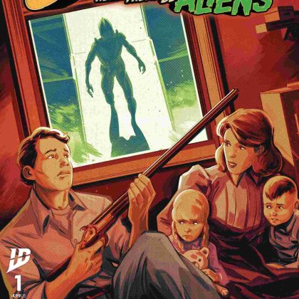 Gozilla Here There Be Aliens #1 Cvr A Pe